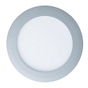 Inbouwdownlight LED PANEL FLAT 300 R DTW 350MA OPAL rond, Dim-To-Warm, excl. netvoeding IP20, mat, titaan dimbaar