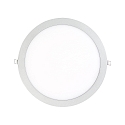 Inbouwdownlight LED PANEL FLAT 300 R SCCT 350MA OPAL rond, CCT Switch, excl. netvoeding IP20, mat, titaan dimbaar