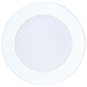 Inbouwdownlight LED PANEL FLAT 50 R 350MA IP44 rond, excl. netvoeding IP44, wit dimbaar