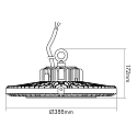 nobil� LED Hallentiefstrahler LED HIGH BAY 115, IP65 IK10, 100W 4000K 11500lm 120�, dimmable, black