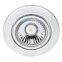 Recessed spot DOWNLIGHT C 3830, � 8.8cm, swiveling, matt chrome