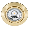 Downlight C 3830 draaibaar IP20, messing geborsteld dimbaar
