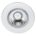 Downlight C 1830 stijf IP20, chroom mat dimbaar