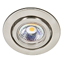 Downlight C 3840 draaibaar IP20, nikkel geborsteld dimbaar