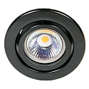 Recessed spot DOWNLIGHT C 3840, � 7cm, swiveling, black