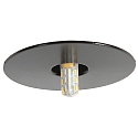 Plafondinbouwarmatuur C 410 Gy6,35 IP20, zwart dimbaar
