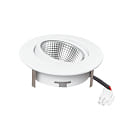 nobil� Downlight 5068 ECO FLAT SCCT 38� DIM C rond, draaibaar, CCT Switch IP40, wit mat dimbaar
