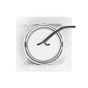 downlight 5068Q ECO FLAT SCCT 38� DIM C square, swivelling, CCT Switch IP40