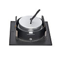 nobil� Downlight 5068Q ECO FLAT SCCT 38� DIM C hoekig, draaibaar, CCT Switch IP40, zwart mat dimbaar