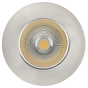 Downlight 5068 ECO FLAT rond, dimbaar IP44, nikkel geborsteld dimbaar