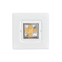 Downlight A 5068 T FLAT RQ LED draaibaar, vierkant, gepoedercoat, wit mat dimbaar