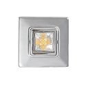 Downlight A 5068 T FLAT RQ LED draaibaar, vierkant, chroom, gepoedercoat dimbaar