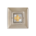 Downlight A 5068 T FLAT RQ LED draaibaar, vierkant, nikkel geborsteld, gepoedercoat dimbaar