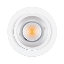 spot 9W DS round IP20, white matt dimmable