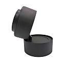 nobil� spot 9W DS round IP20, black matt dimmable
