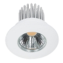 Recessed LED spot DOWNLIGHT A 5068 S IP44, COB, � 8cm, 12W 3000K 1000lm 38�, CRi>90, white