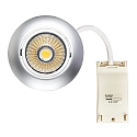 downlight 5068 ECO DOB round IP40, chrome matt dimmable