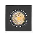 Downlight A 5068Q T FLAT BIO dimbaar IP40, helder, zwart mat dimbaar