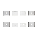 Vervangende kit U PROFILE 2 TP/OP, zilver, wit