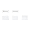 Eindkap LED SMD 5050 set van 5