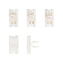 Verbinder LED SMD 3528 stijf, set van 5