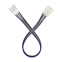 Flex connector LED SMD 5050 RGB flexibel, set van 5, RGB