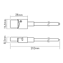 nobil� Accessories for Flexible LED SMD 3528 - IP67 connection cable, set of 5
