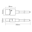 nobil� Aansluitleiding LED SMD 5050/5630 set van 5