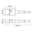 nobil� Accessories for Flexible LED SMD RGB - IP67 connection cable, set of 5