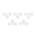 T-connector LED SMD 5050/5630 2-polig, set van 5