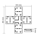 nobil� X-connector LED SMD 3528 2-polig, set van 5
