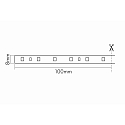 nobil� LED stripe LED SMD 3528 IP20, dimbaar