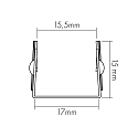 nobil� profile LED NEON SMD 1516 RGB � FLEX mechanical, flexible, chrome
