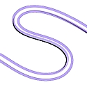 nobil� Volledig gesiliconiseerde ledstrip NEON 1516 3D 4-polig, RGB wit