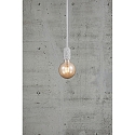 Pendelarmatuur HANG E27 IP20, wit, wit mat 