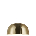 Pendant luminaire CERA, E27, IP20, brass