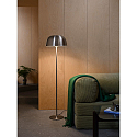 Nordlux floor lamp CERA E27 IP20, steel brushed 