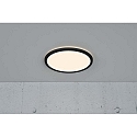 Nordlux Plafondarmatuur OJA 29 IP54 SCENE SELECT rond, CCT Switch, instelbaar IP54, zwart mat 