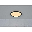 Nordlux Plafondarmatuur OJA 29 IP54 SCENE SELECT rond, CCT Switch, instelbaar IP54, zwart mat 