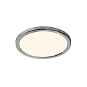 Plafondarmatuur OJA 29 IP54 SCENE SELECT rond, CCT Switch, instelbaar IP54, nikkel geborsteld, wit 