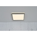 Nordlux Plafondarmatuur OJA SQUARE 29 SCENE SELECT hoekig, CCT Switch, instelbaar IP20, nikkel geborsteld, wit dimbaar