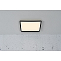 Nordlux Plafondarmatuur OJA SQUARE 29 IP54 SCENE SELECT hoekig, CCT Switch, instelbaar IP54, zwart mat dimbaar