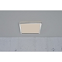 Nordlux Plafondarmatuur OJA SQUARE 29 IP54 SCENE SELECT hoekig, CCT Switch, instelbaar IP54, chroom dimbaar