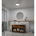 LED Ceiling luminaire NOXY Bathroom luminaire, 15W, 3000-4000K, 1650lm, IP44, white