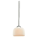 Nordlux Acculamp KETTLE TO-GO 36 IP65, groen, mat, wit dimbaar