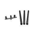 Nordlux Lampvoet voor KETTLE TRIPOD 31, zwart mat