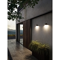 LED Wall luminaire ARCUS SMART LED Outdoor luminaire, 9,5W, 2700K, 440lm, IP54, black