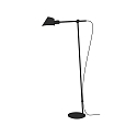 Floor lamp STAY, E27, IP20, black