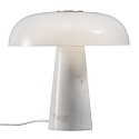design for the people by Nordlux Tafelarmatuur GLOSSY E27 IP20, glanzend, opaalwit, wit 