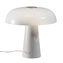 design for the people by Nordlux Tafelarmatuur GLOSSY E27 IP20, glanzend, opaalwit, wit 